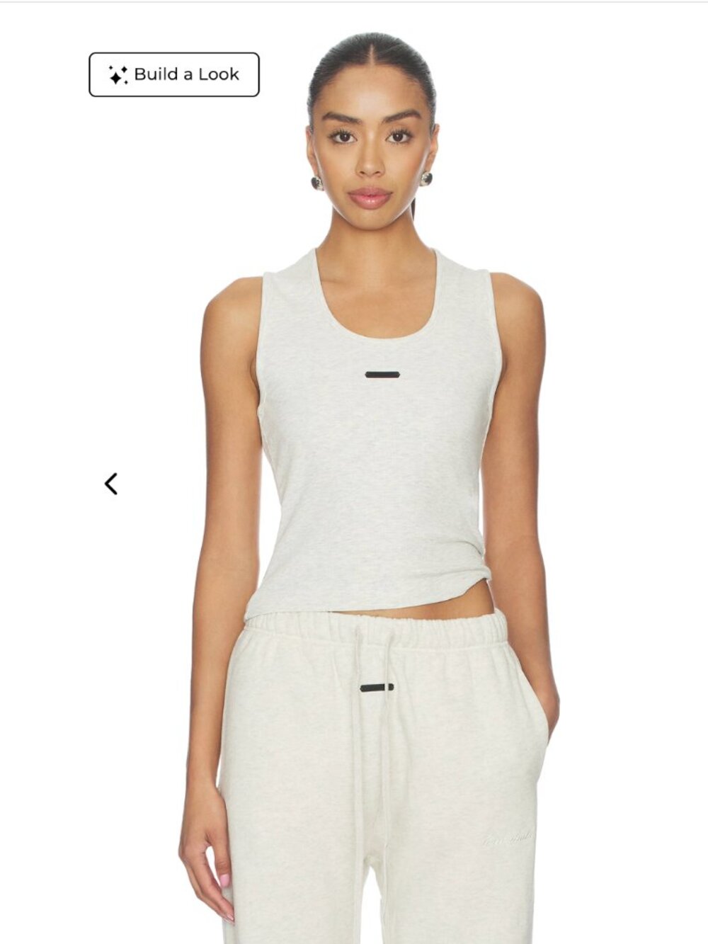 Fitted Rib Tank & Sweatpants Set | Fear of God ESSENTIALS